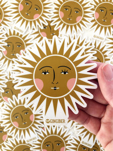 Sun Sticker