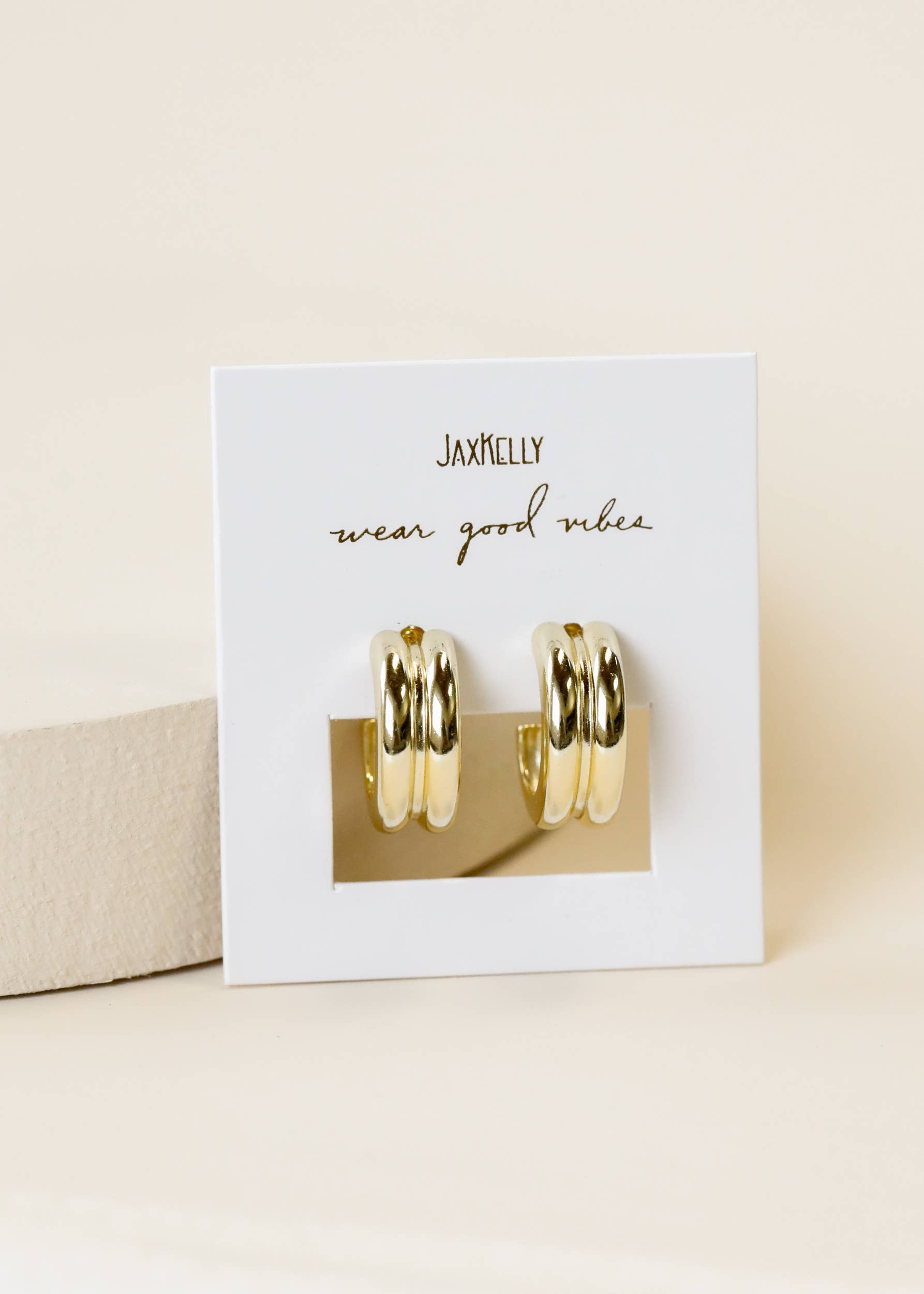 Gold Hoop - Bold - Earring