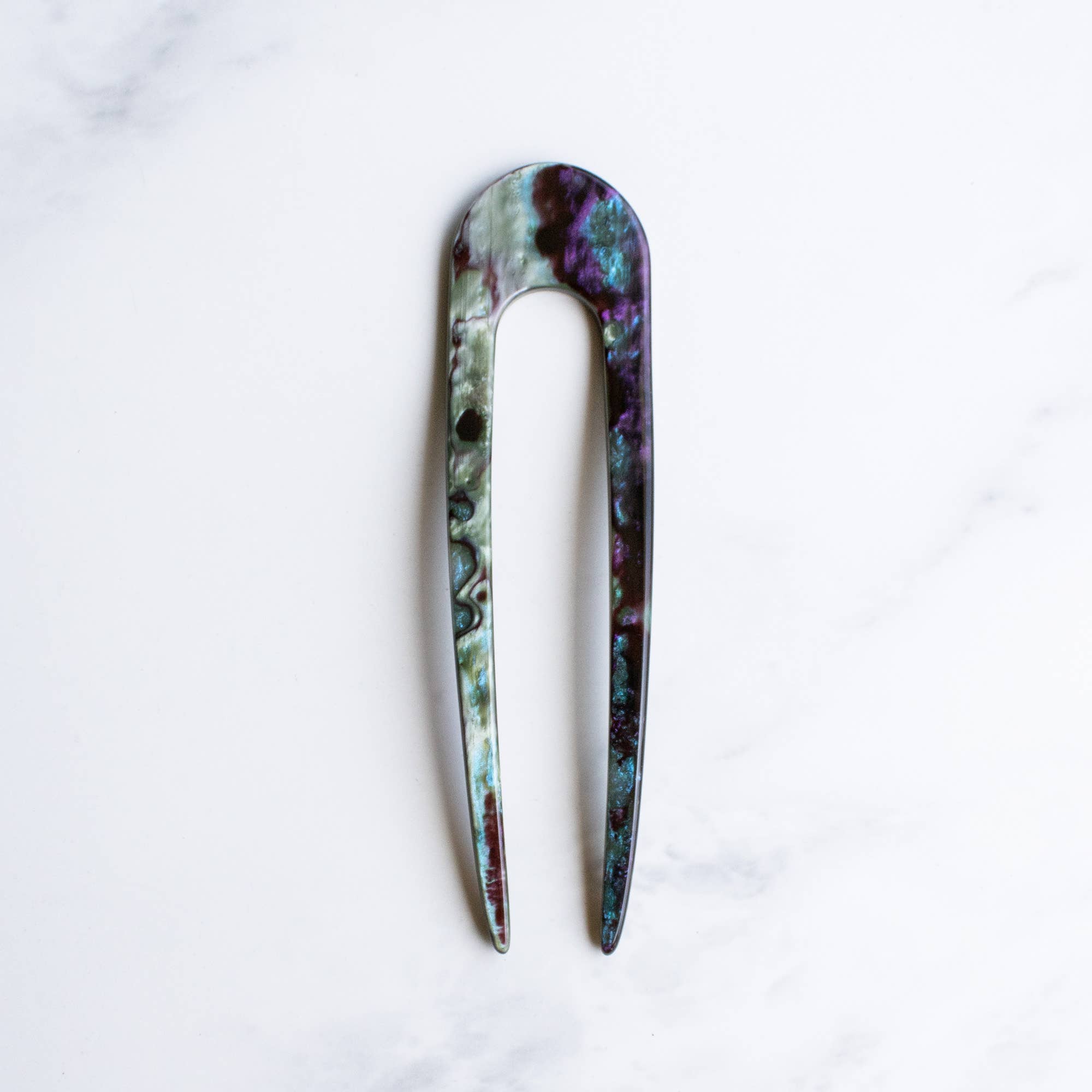 Eco The French Hair Pin: Ocean Blue