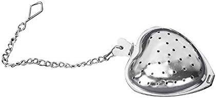 Heart-Shaped Stainless Steel Tea Infuser for Loose Leaf Teas
