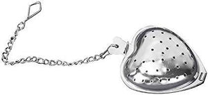 Heart-Shaped Stainless Steel Tea Infuser for Loose Leaf Teas