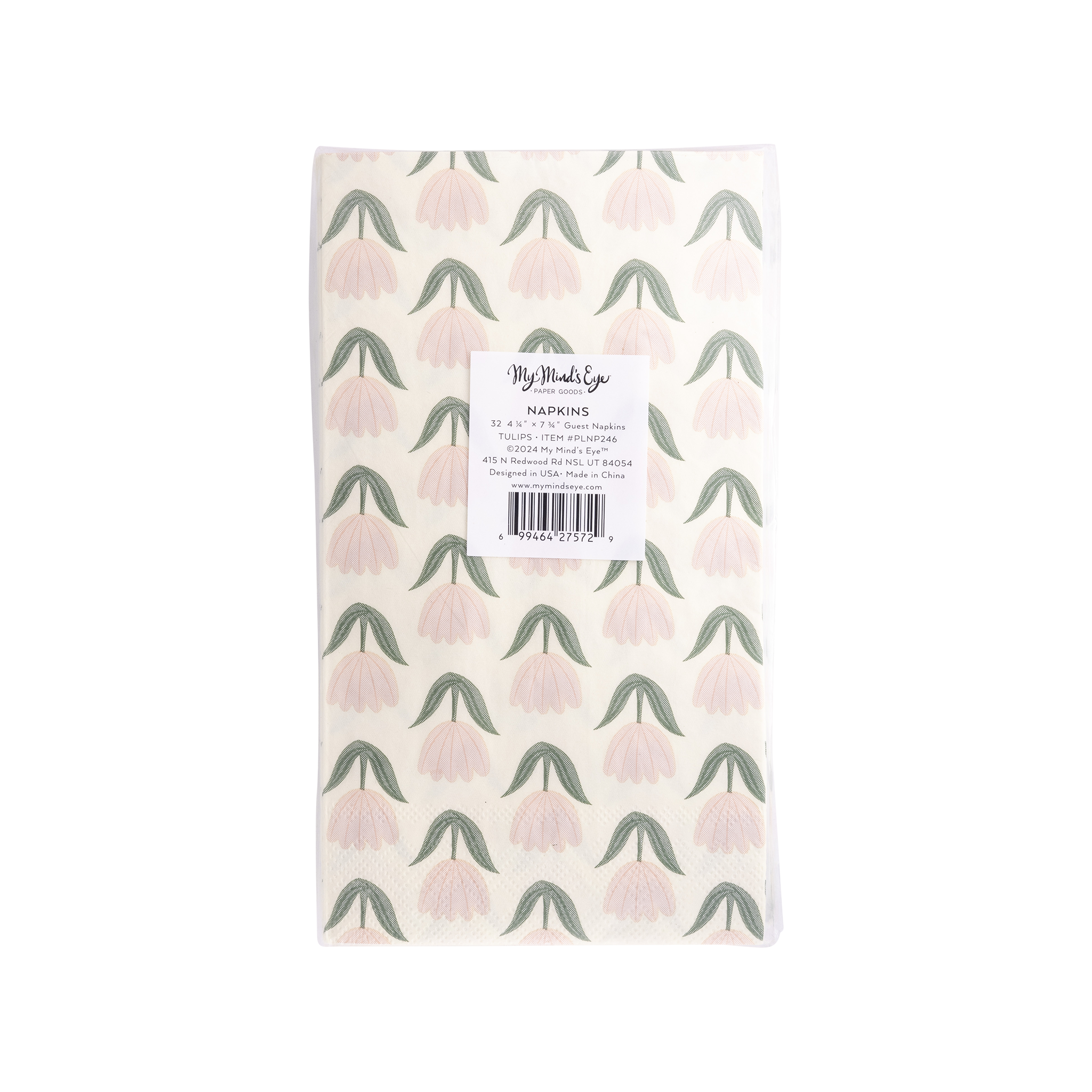 PLNP246 - Tulips Paper Dinner Napkin