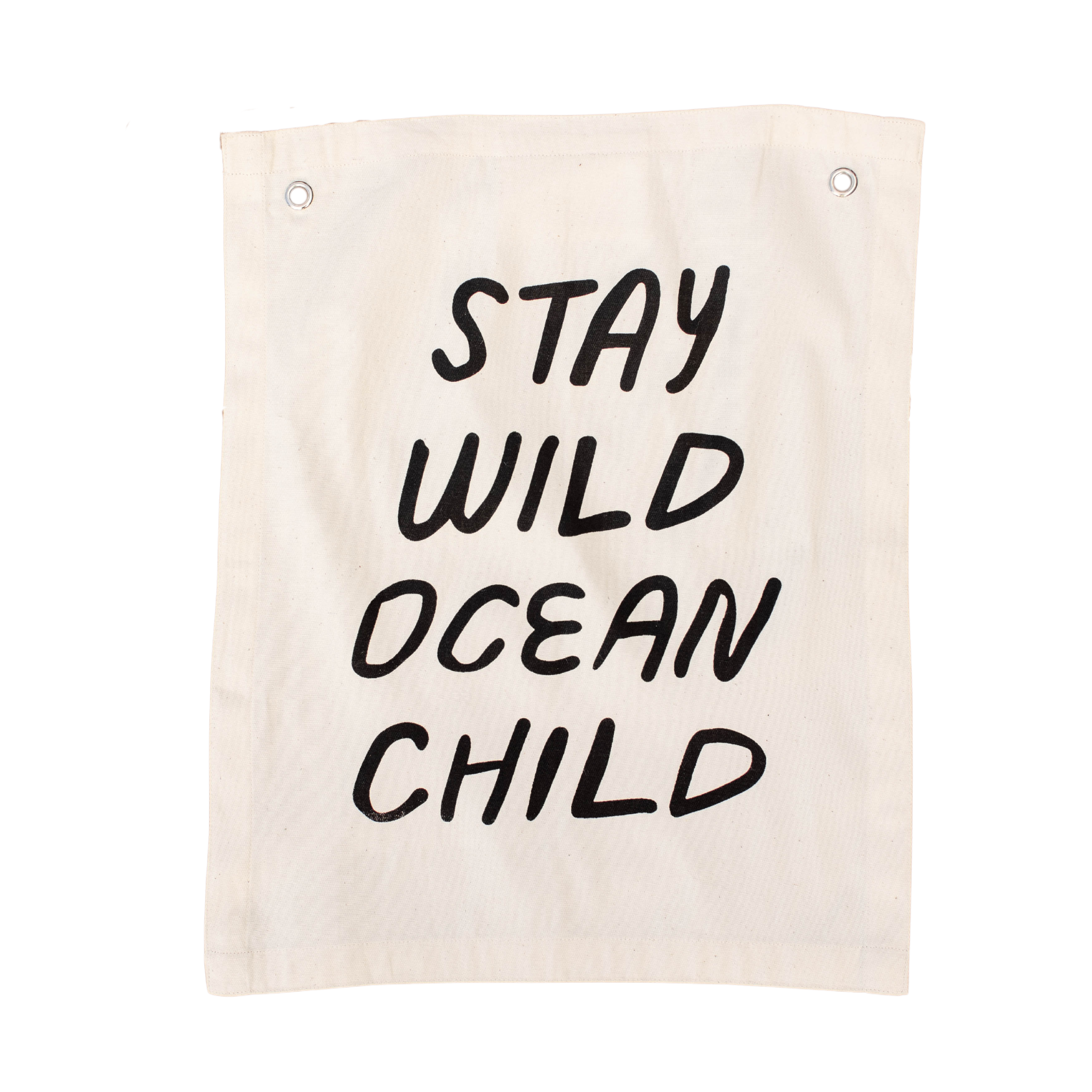 Stay Wild Ocean Child Banner