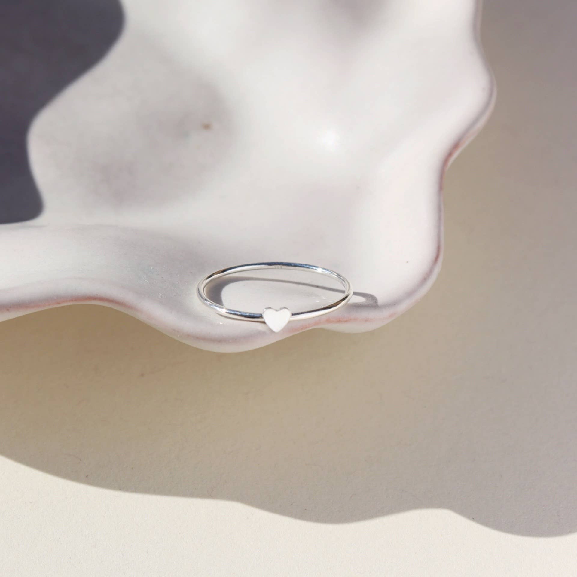 Tiny Heart Ring in 14k Gold Fill