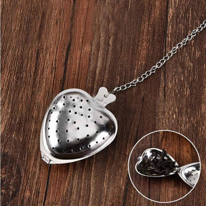 Heart-Shaped Stainless Steel Tea Infuser for Loose Leaf Teas