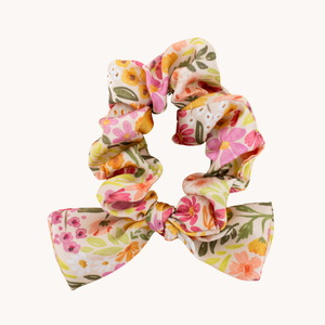 Primrose Petals Satin Scrunchie