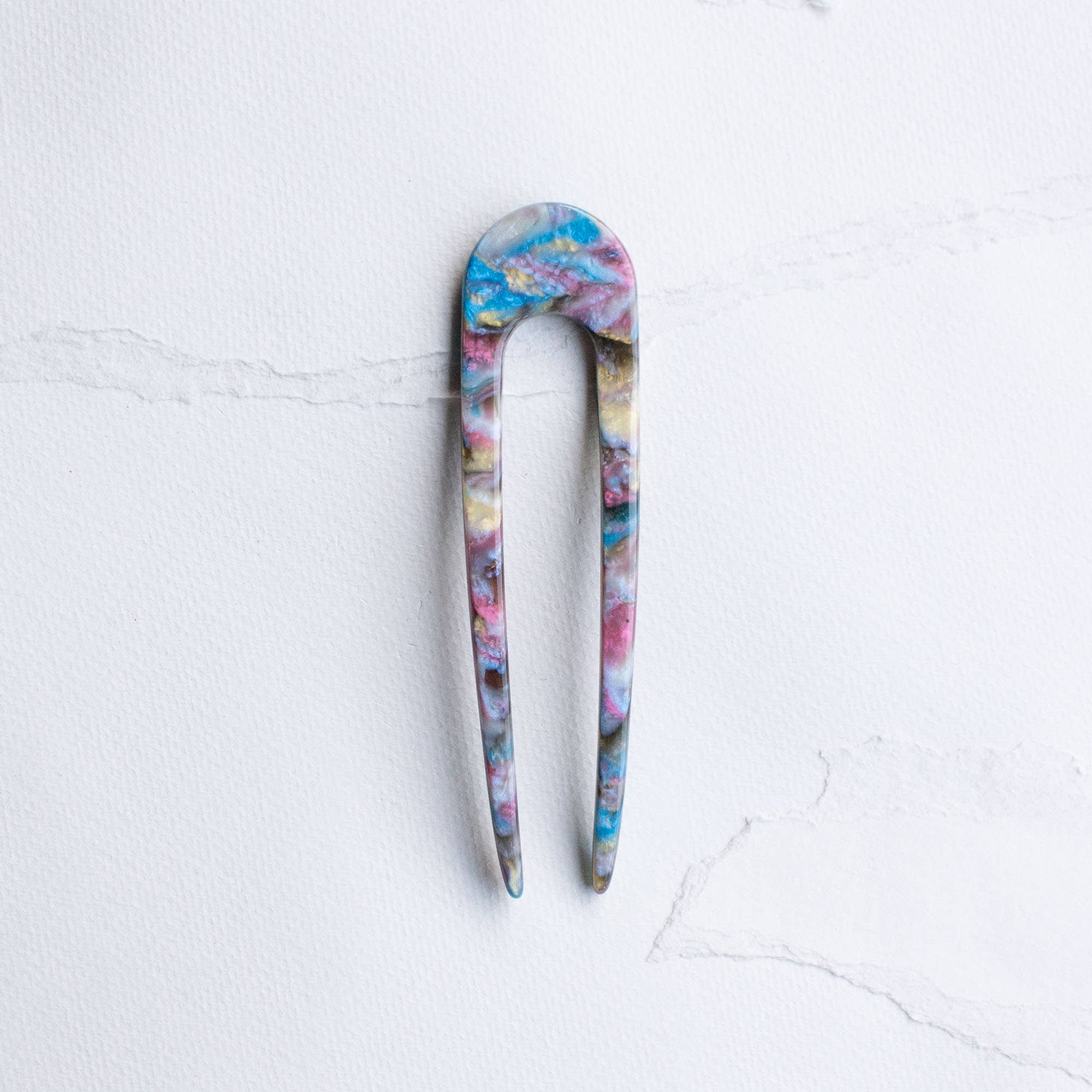 Eco The French Hair Pin: Ocean Blue