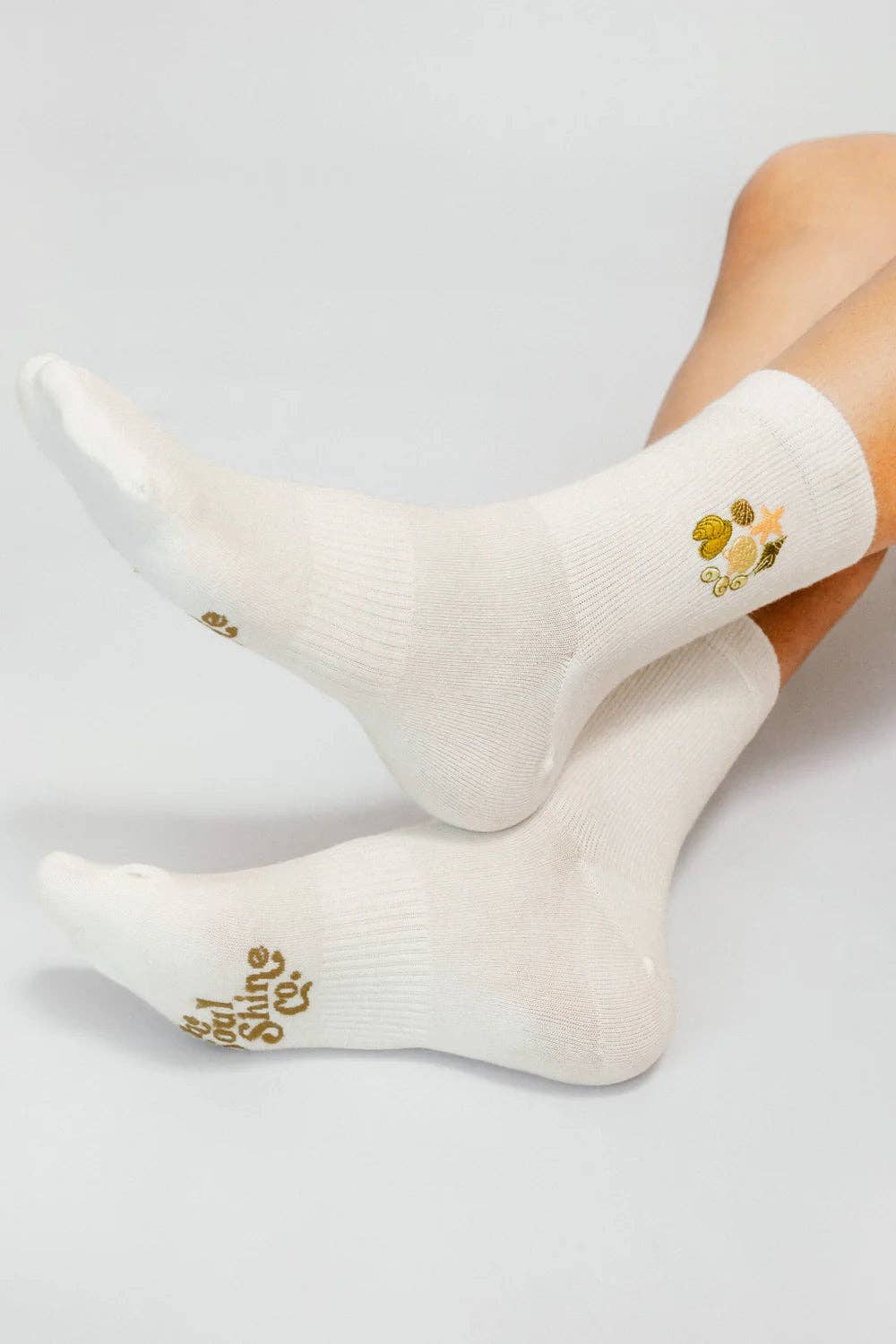 SoulShine Shell — Knit Ankle Sock