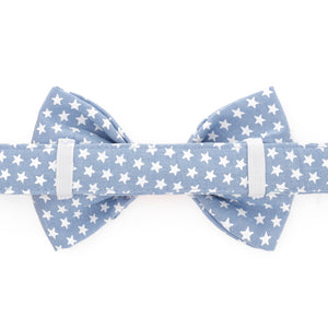 Liberty 4th of July Summer Dog Bow Tie: Large