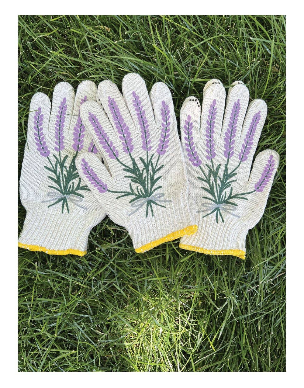New Lavender Gardening Gloves: Bee Gloves