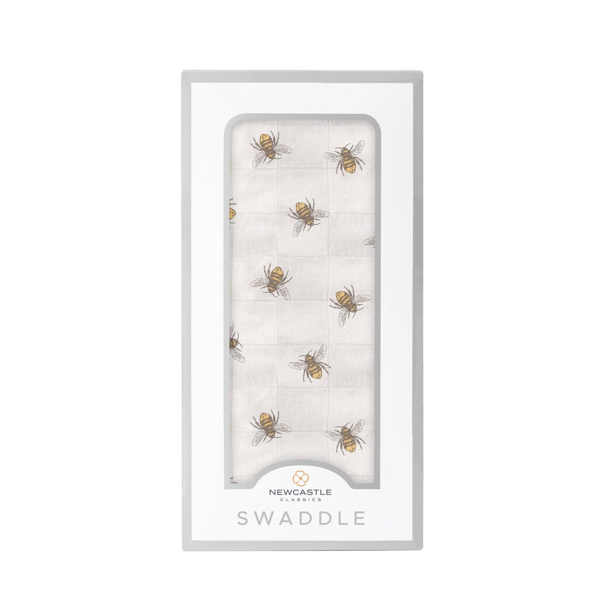 Honey Bee Bamboo Swaddle