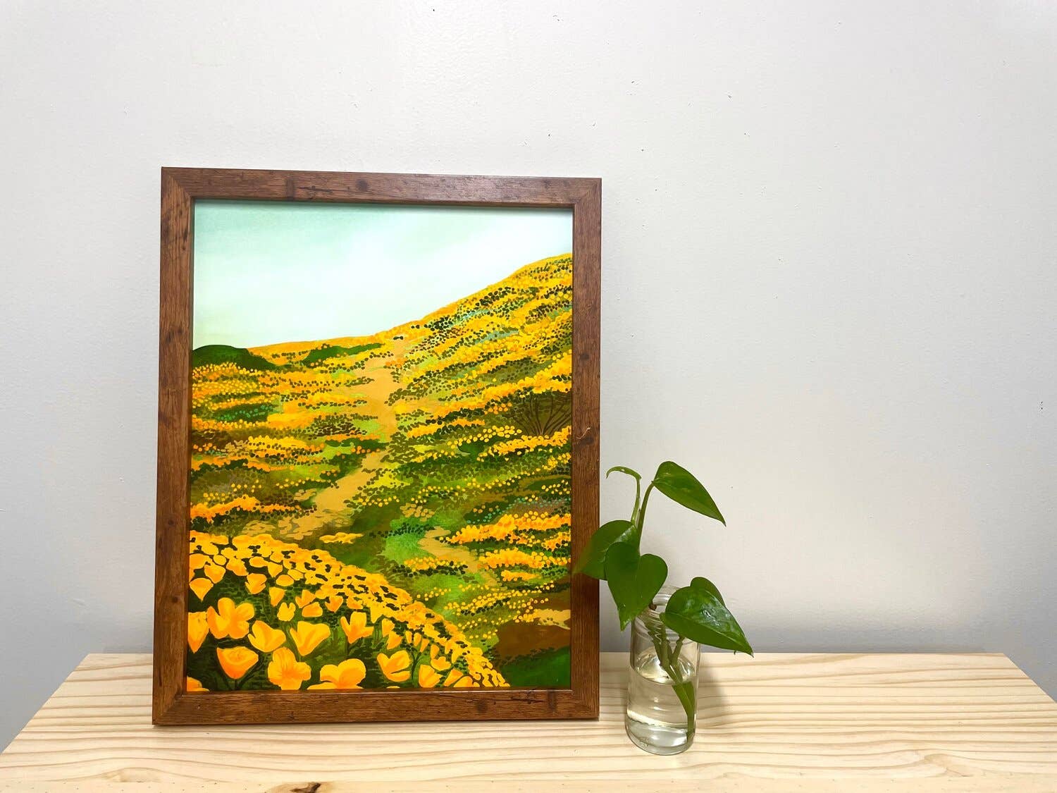 Poppy Fields Giclee Art Print