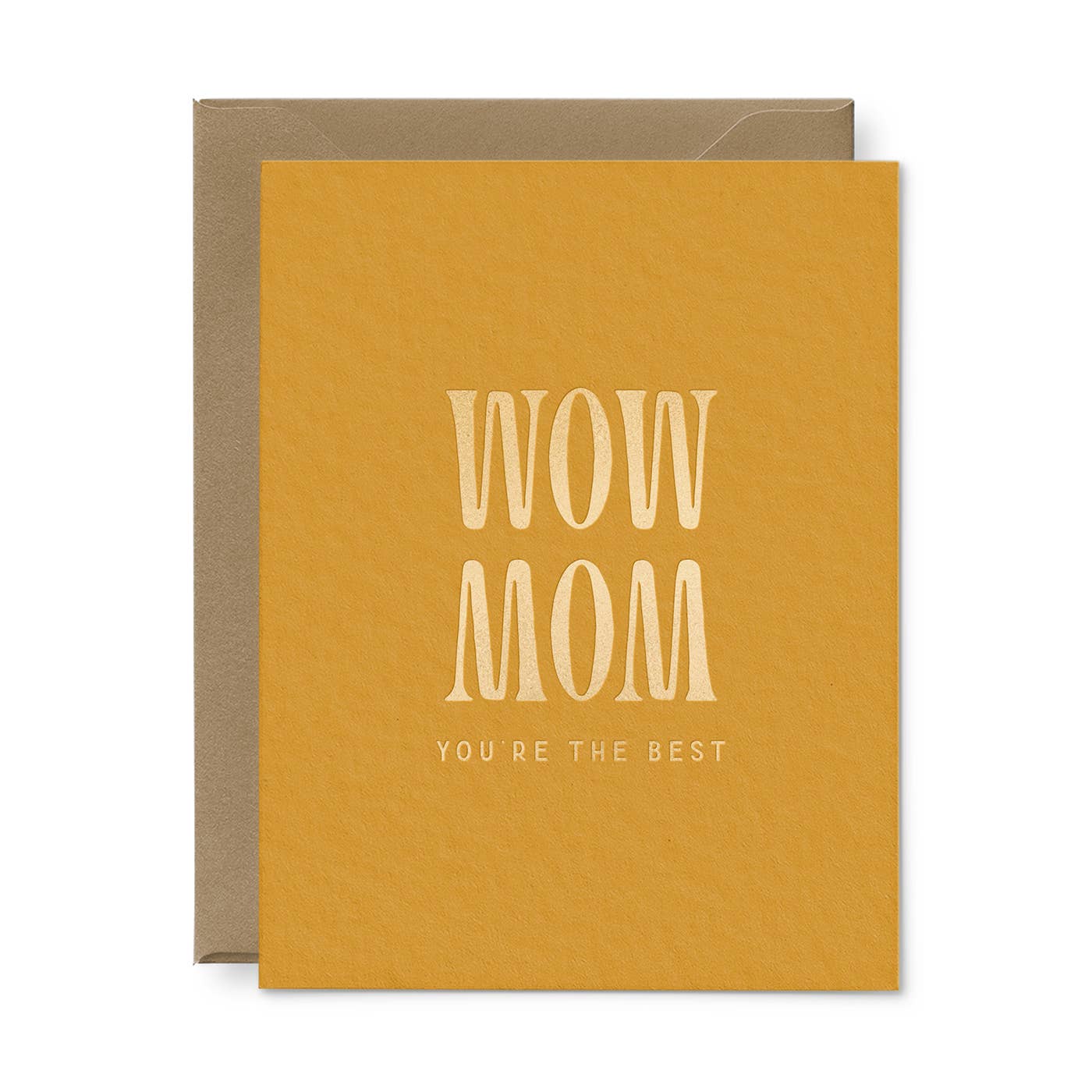 Wow Mom Mother's Day Greeting Card