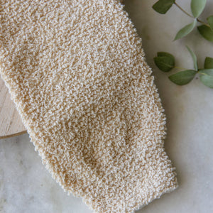 Ramie Bath Shower Mitt | Plant-Based Cleansing & Exfoliating