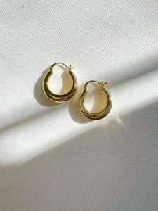 Wanderlust Hoops Earrings - Gold Filled