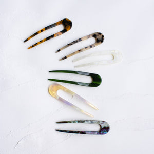 Eco The French Hair Pin: Ocean Blue