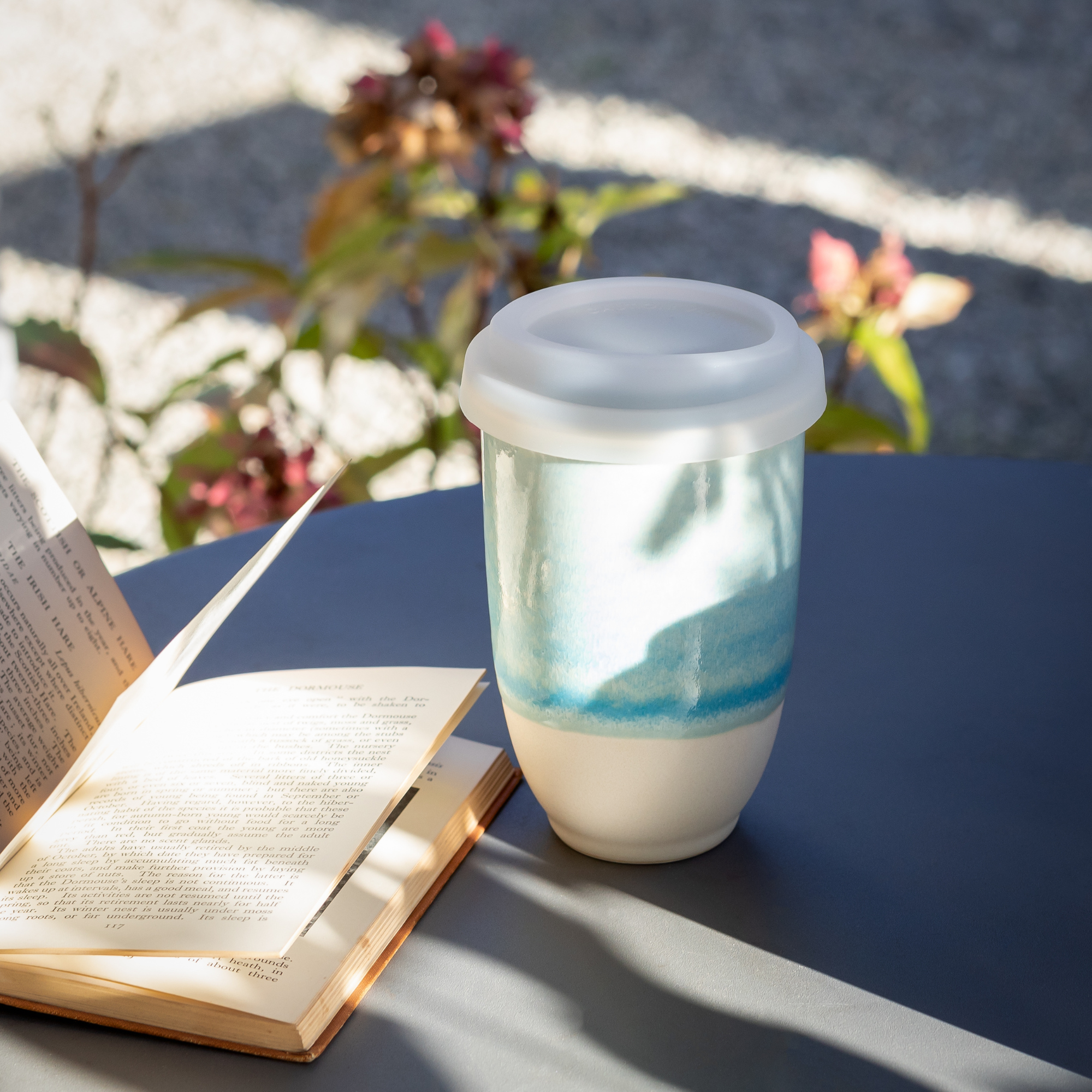 Lagoon Ceramic Reusable Cup