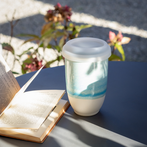 Lagoon Ceramic Reusable Cup