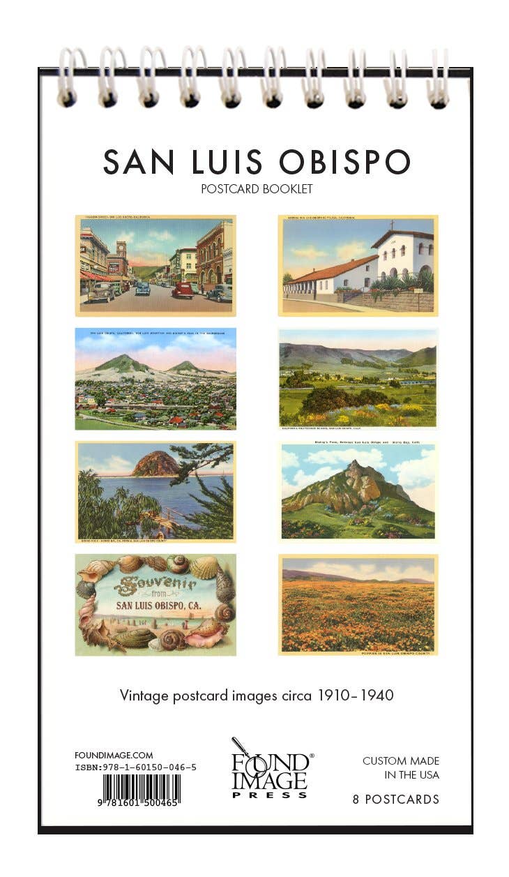 SAN LUIS OBISPO Postcard Booklet