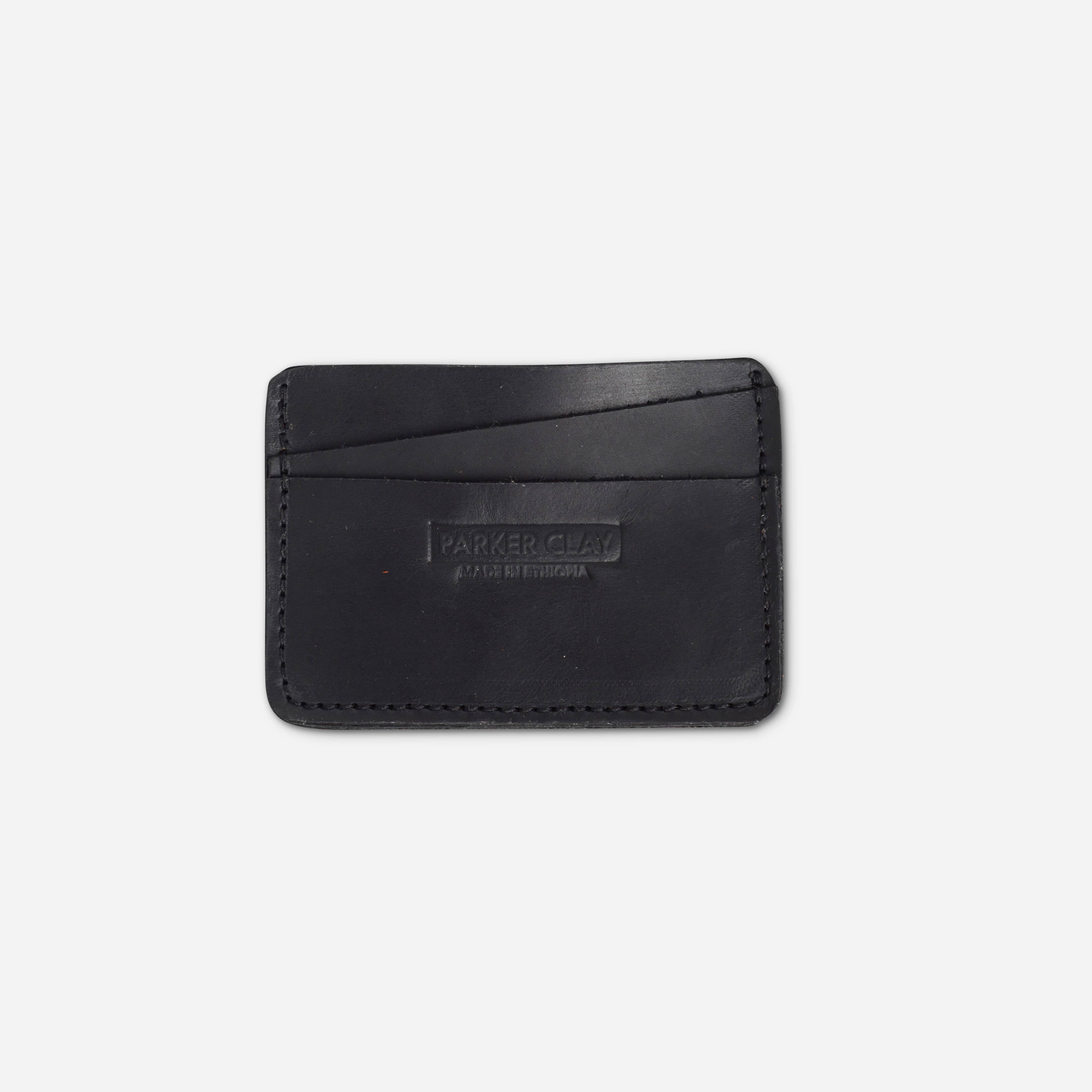 Clayton Card Wallet: Dark Brown