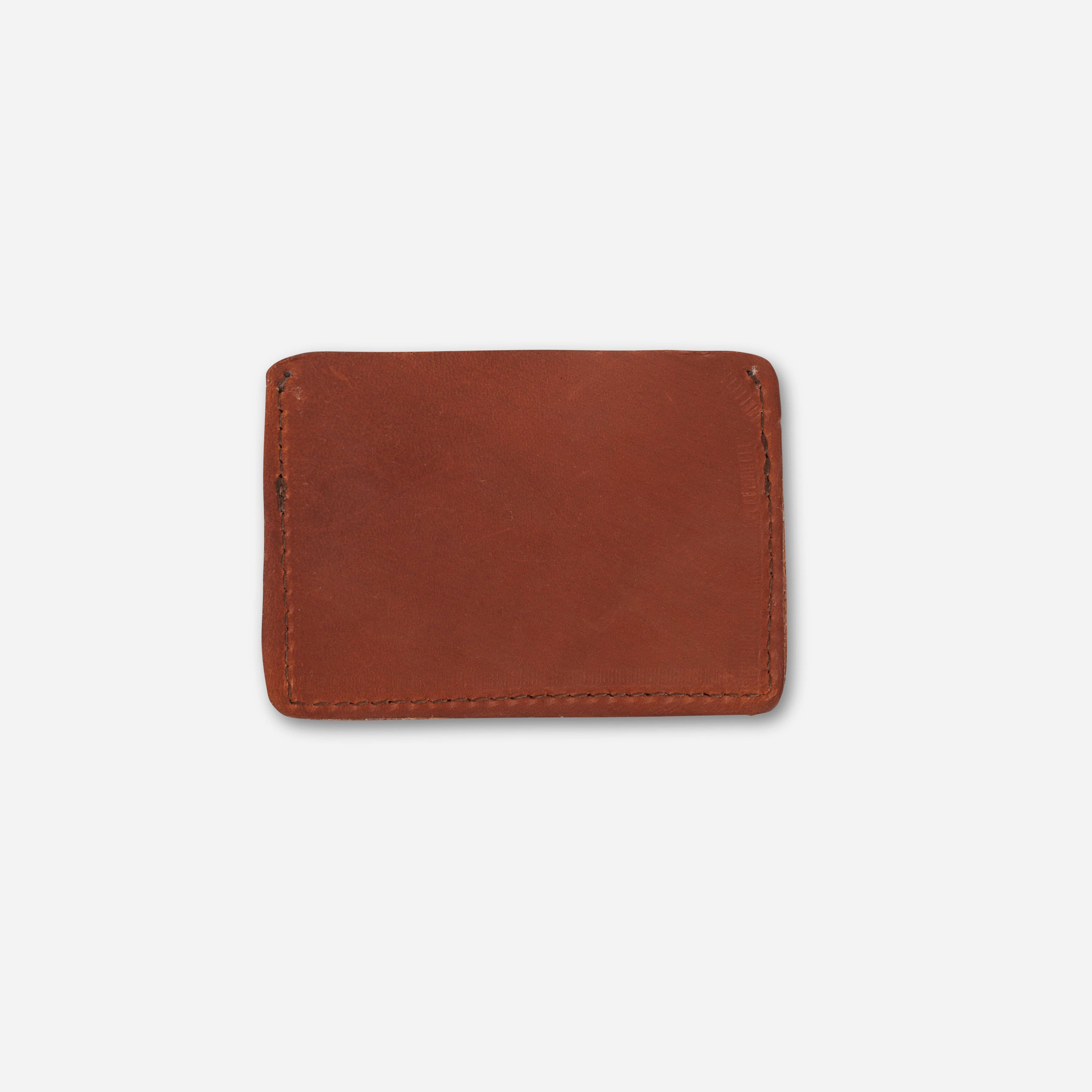 Clayton Card Wallet: Dark Brown