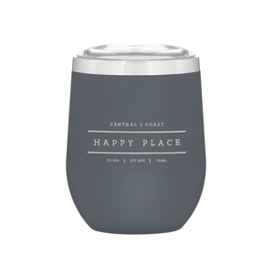 Central Coast Happy Place Stainless Wine Cups