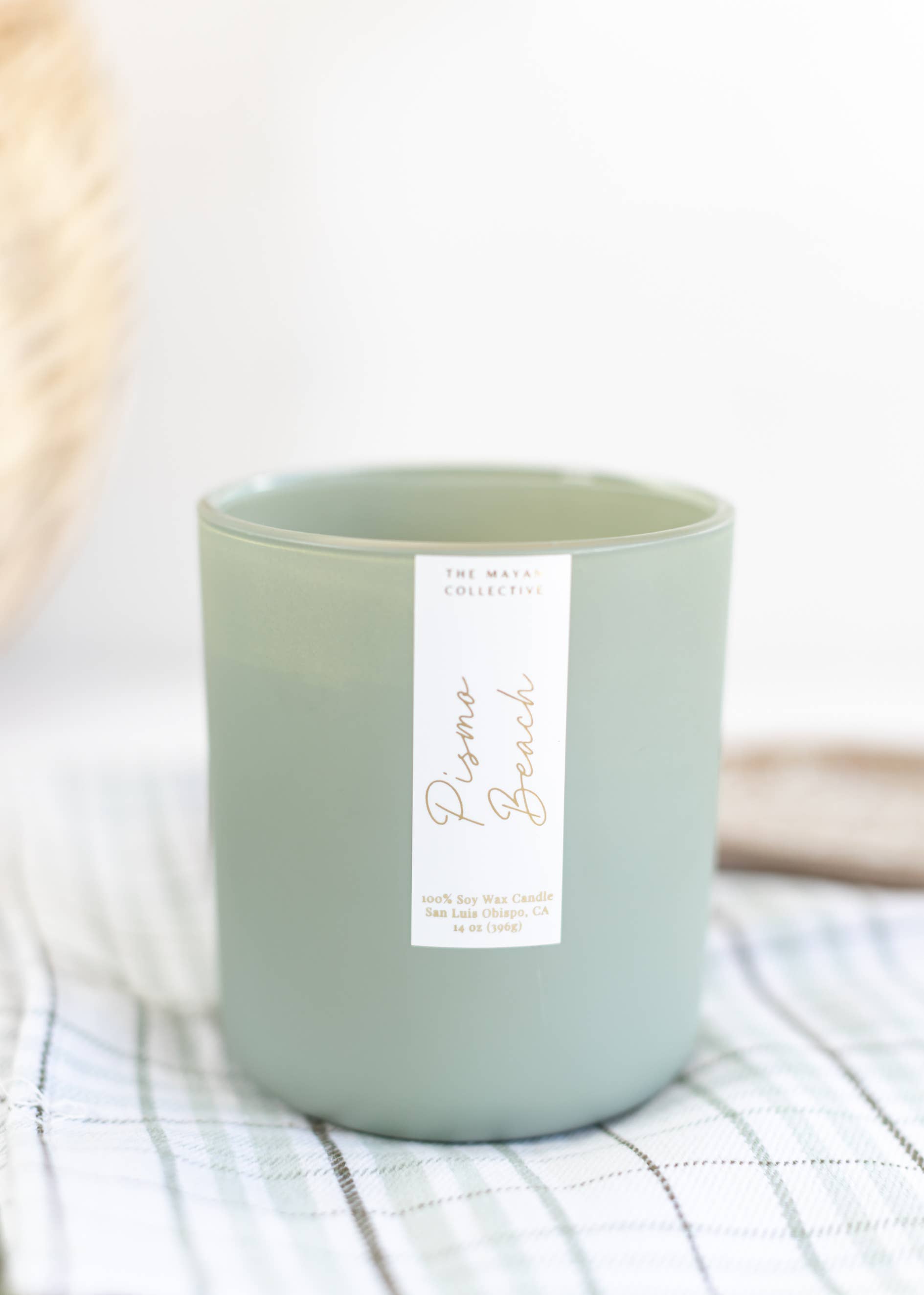 Pismo Beach Soy Wax Candle (Amaretto + Coconut)