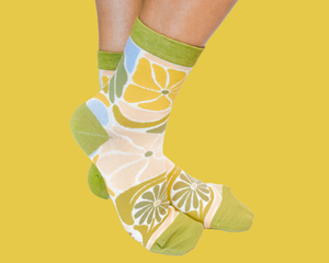 SoulShine Flower — Knit Ankle Sock