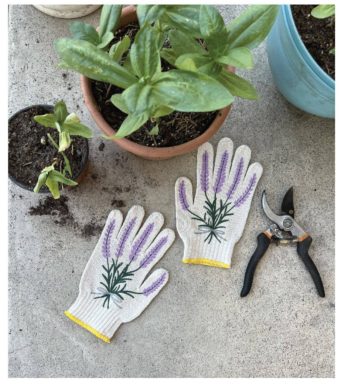 New Lavender Gardening Gloves: Bee Gloves