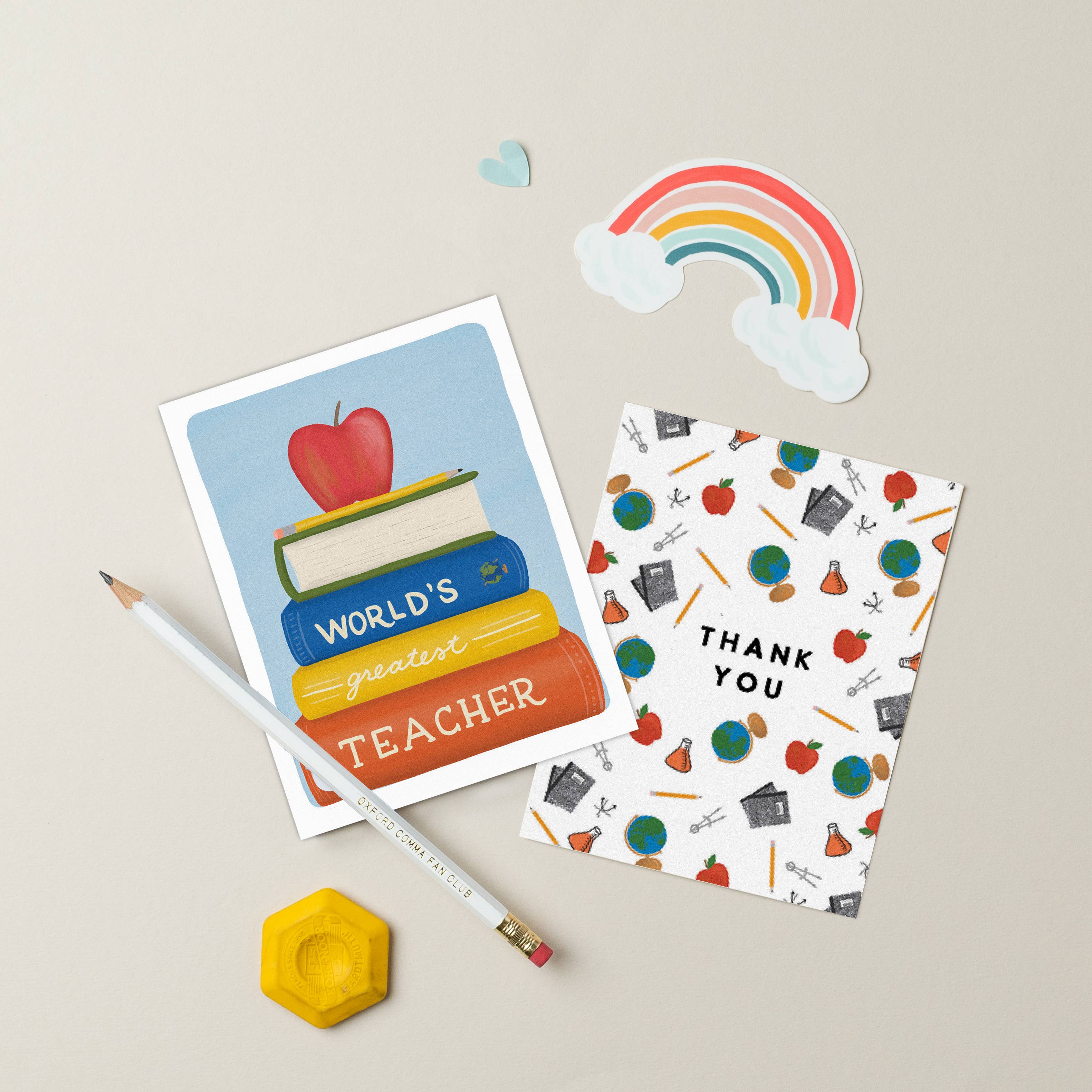 Teacher Thank You Card | Teacher Appreciation Card