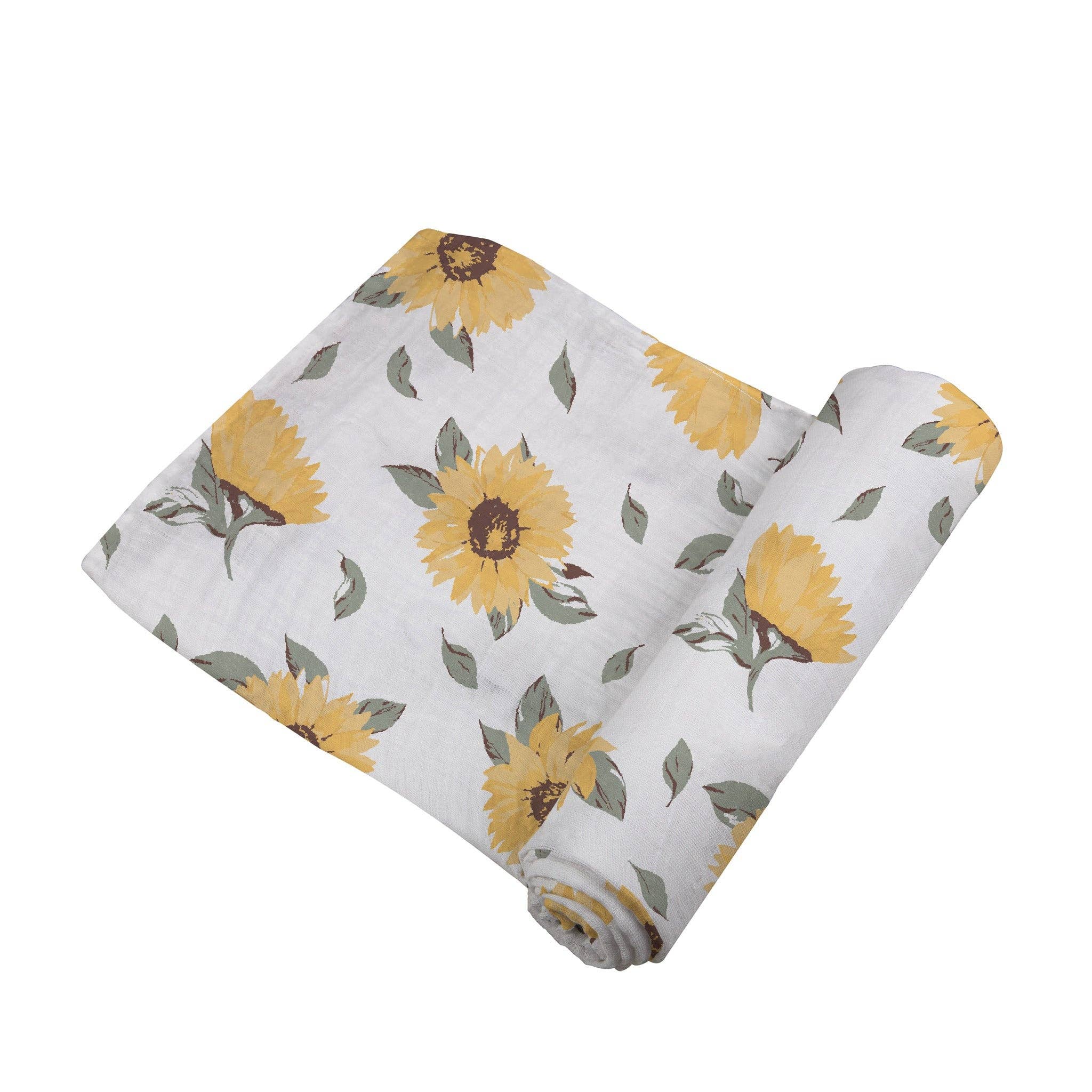 Sunflower Farm Bamboo Swaddle