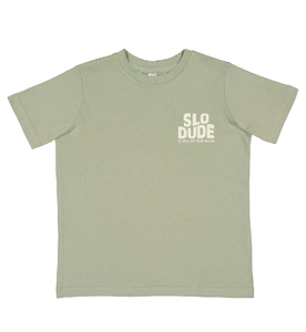 SLO Dude T-Shirt: Sage: Sage / 5/6T