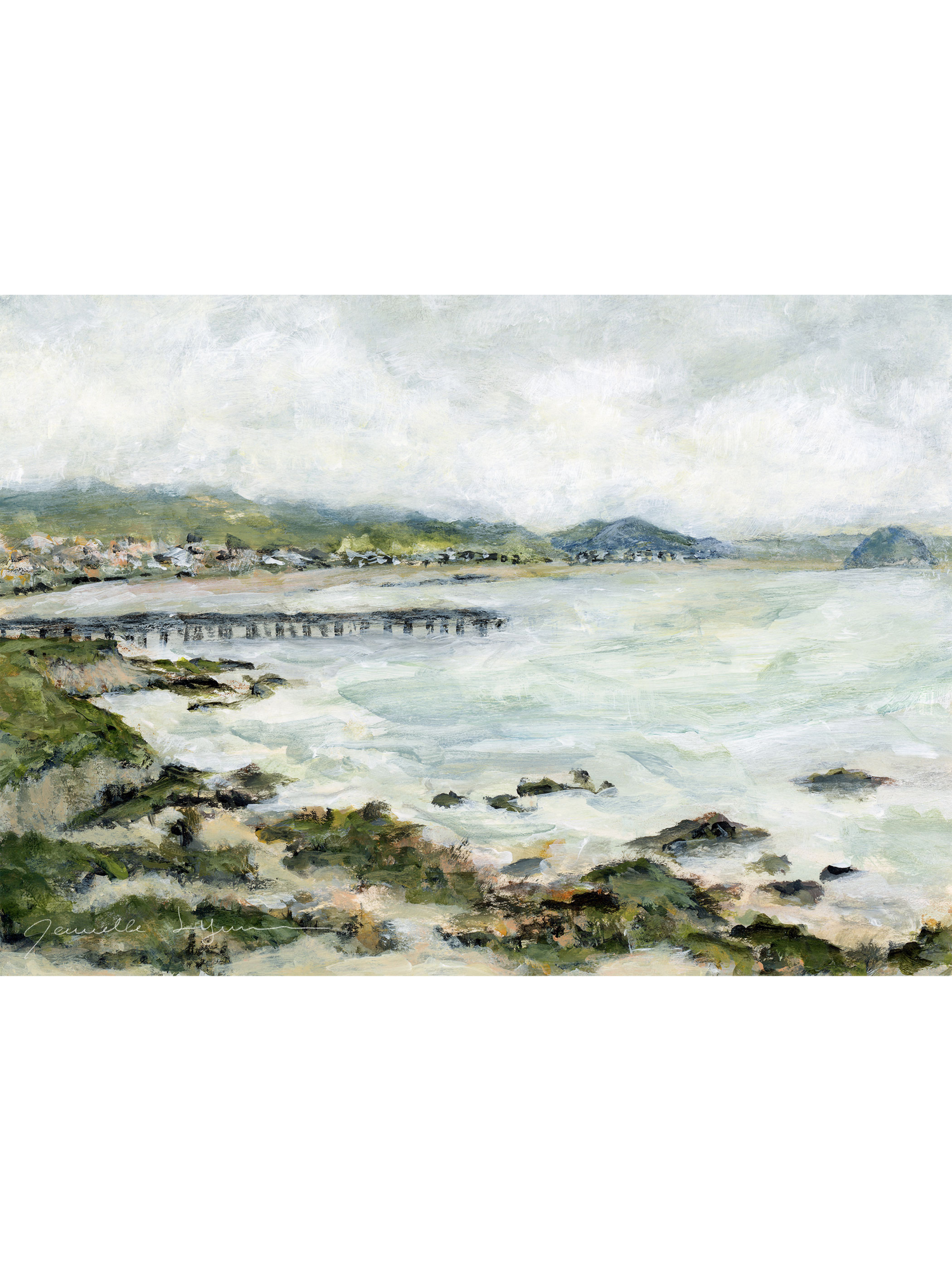 Jennelle Lynn Art Print- Cayucos Views