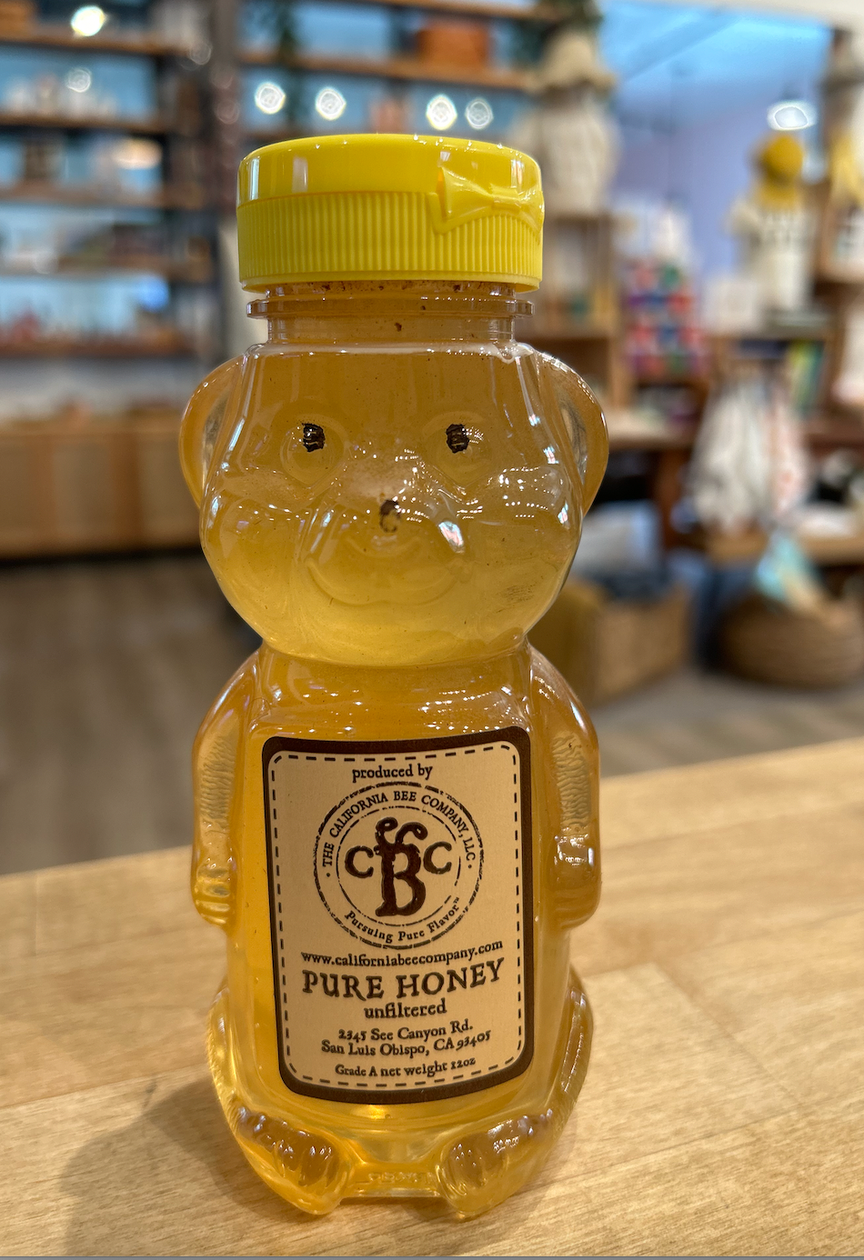 California Bee Honey Bear