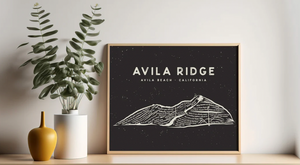 Avila Ridge Art Print