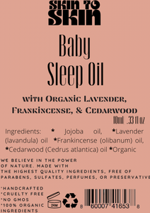 Baby Sleep Oil