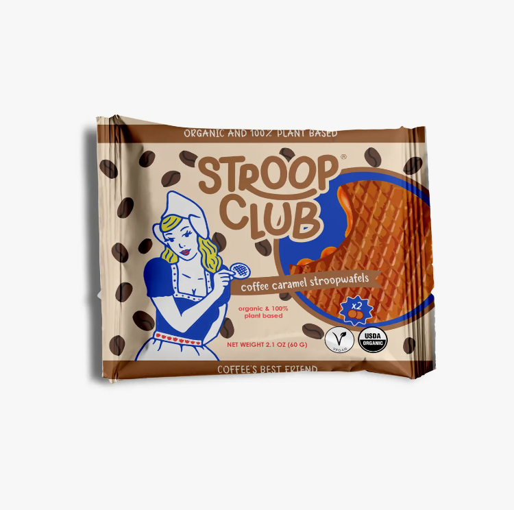 Vegan 2-pack Stroopwafels- Coffee Caramel