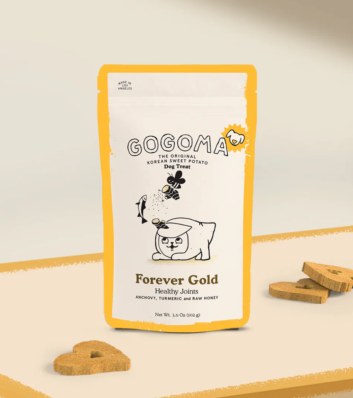 Gogoma dog treats- Forever Gold