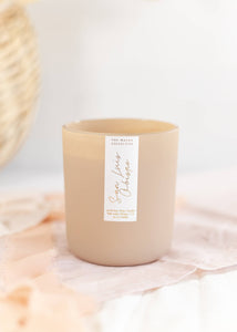 San Luis Obispo Soy Wax Candle (White Currant + Juniper)