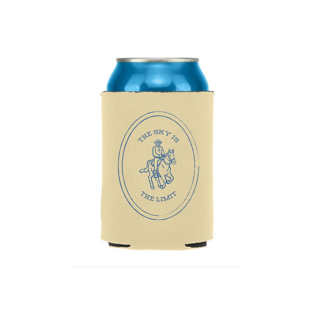 Skies the Limit, Western Koozie, Cowboy, Rodeo, Summer 2024