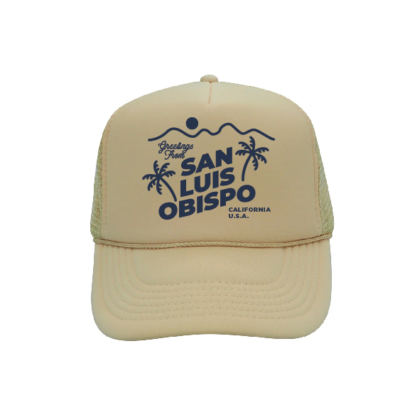 Greetings SLO Trucker Hat