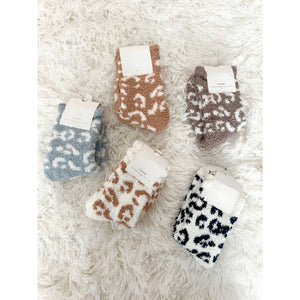 Assorted Leopard Print Socks