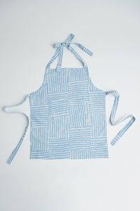 Kids Striped Patchwork Apron