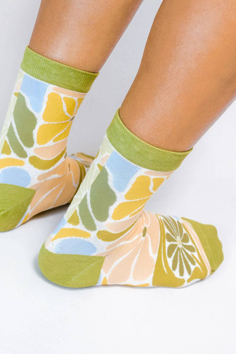 SoulShine Flower — Knit Ankle Sock