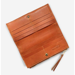 Letty Wallet: Rust Brown