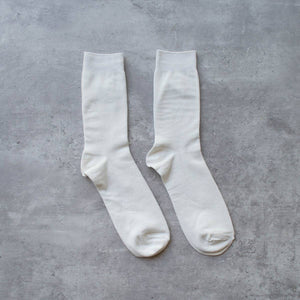 Men's Slim Cottage Crew Socks: Khaki