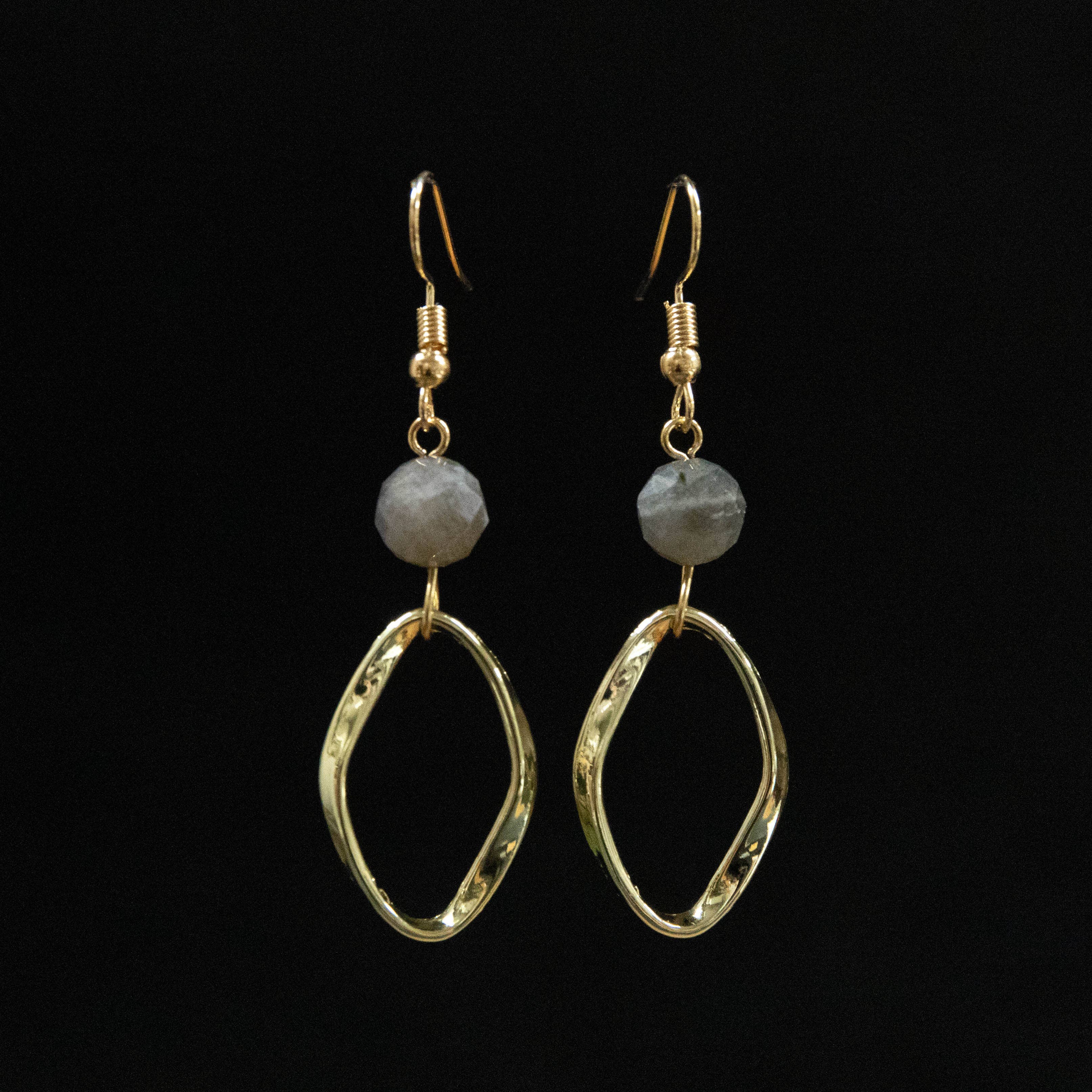 Hazy Opal Earrings