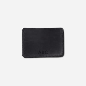 Clayton Card Wallet: Dark Brown