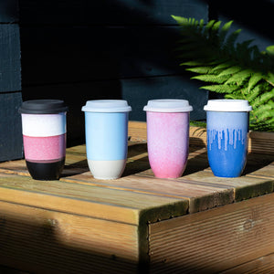 Astral Bloom Ceramic Reusable Cup