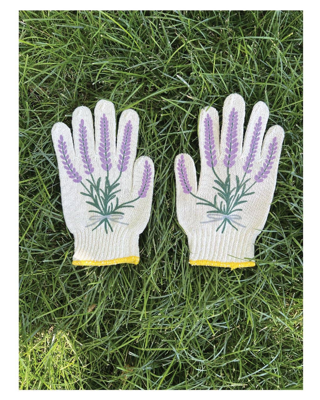 New Lavender Gardening Gloves: Bee Gloves